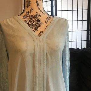 Sky blue flowy Long sleeves MMK cuteness